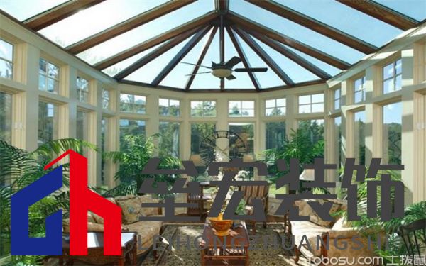 頂樓露臺(tái)陽光房