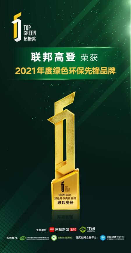 聯(lián)邦高登綠板連續(xù)三年榮獲拓格獎A+認(rèn)證，樹立家居環(huán)保標(biāo)桿
