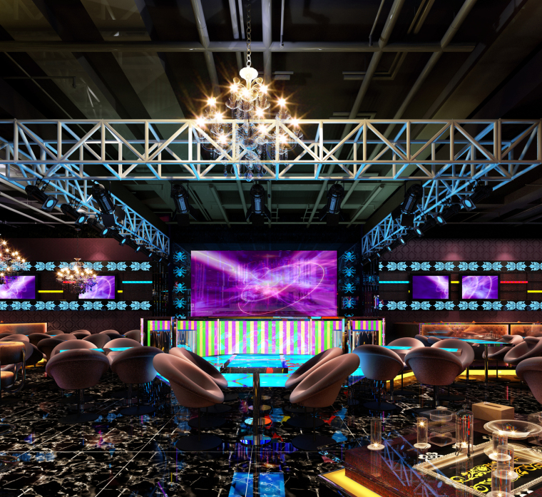 [許昌]設(shè)計(jì)感超強(qiáng)的酒吧設(shè)計(jì)效果圖（含3D模型，材質(zhì)，光域網(wǎng)）