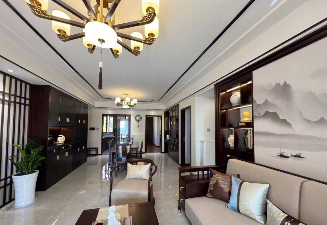 廈門中式小區(qū)_廈門新中式裝修風格_廈門中式家裝