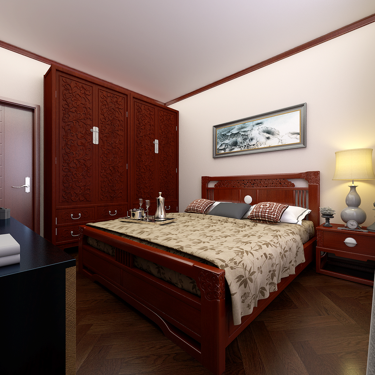 廈門新中式家具_廈門新中式裝修風格_廈門中式家裝