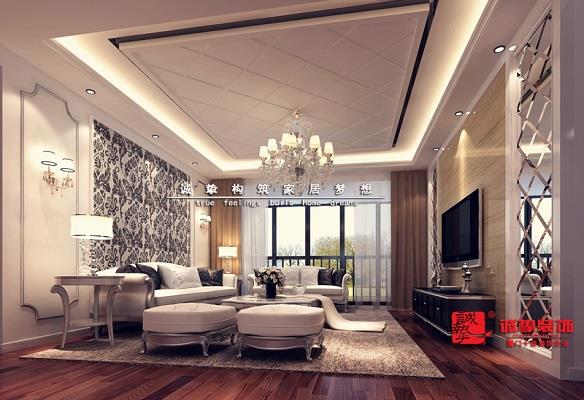 廈門誠摯裝飾凱越新城121平簡約風格裝修案例