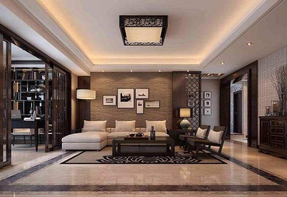 總?cè)b飾同安翔鷺花園120平中式風格裝修案例