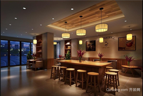 廈門(mén)主題咖啡店裝修效果圖