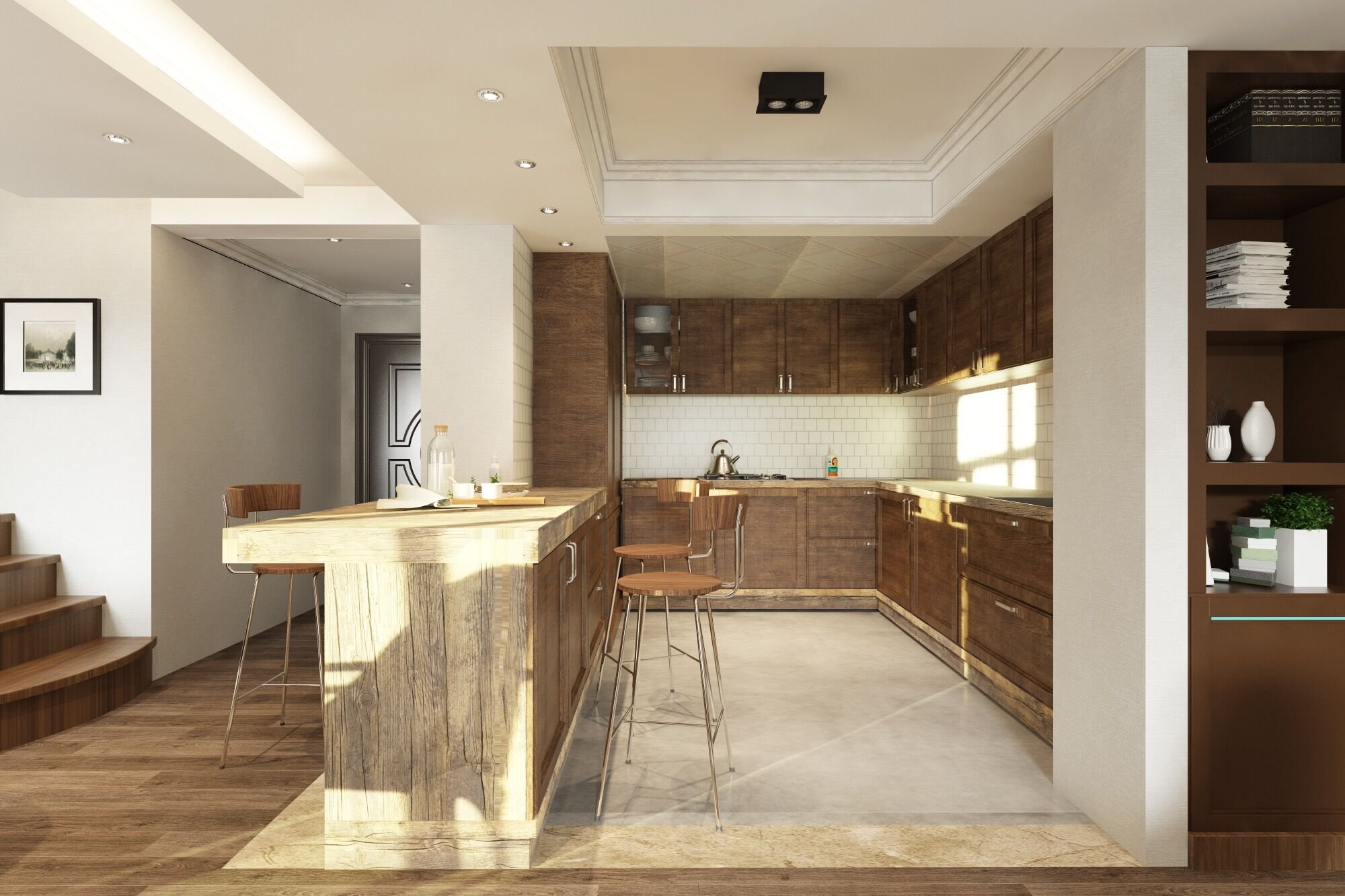 240平米的現(xiàn)代風(fēng)格，原來復(fù)式還可以這樣裝修！