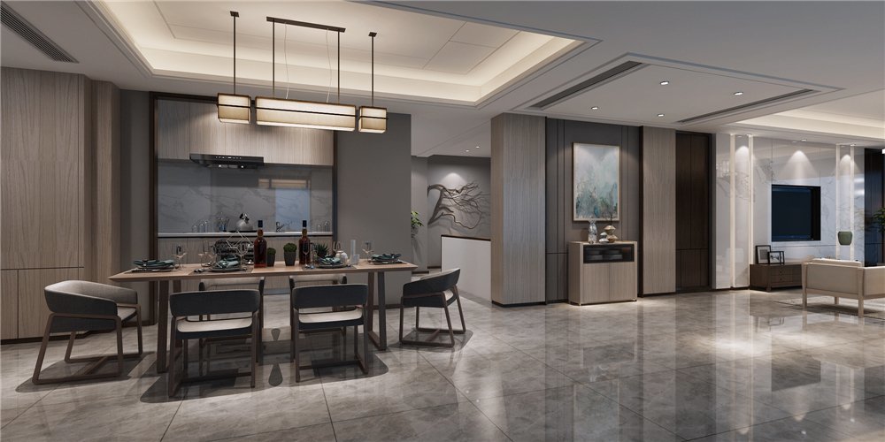 我家裝修的360平米中式風(fēng)格，半包花了22萬元，值不值？-正榮學(xué)府壹號裝修