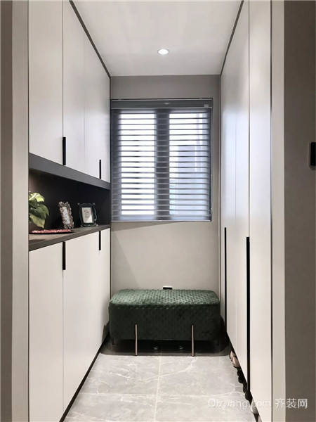 99平米兩室改三室裝修玄關效果圖