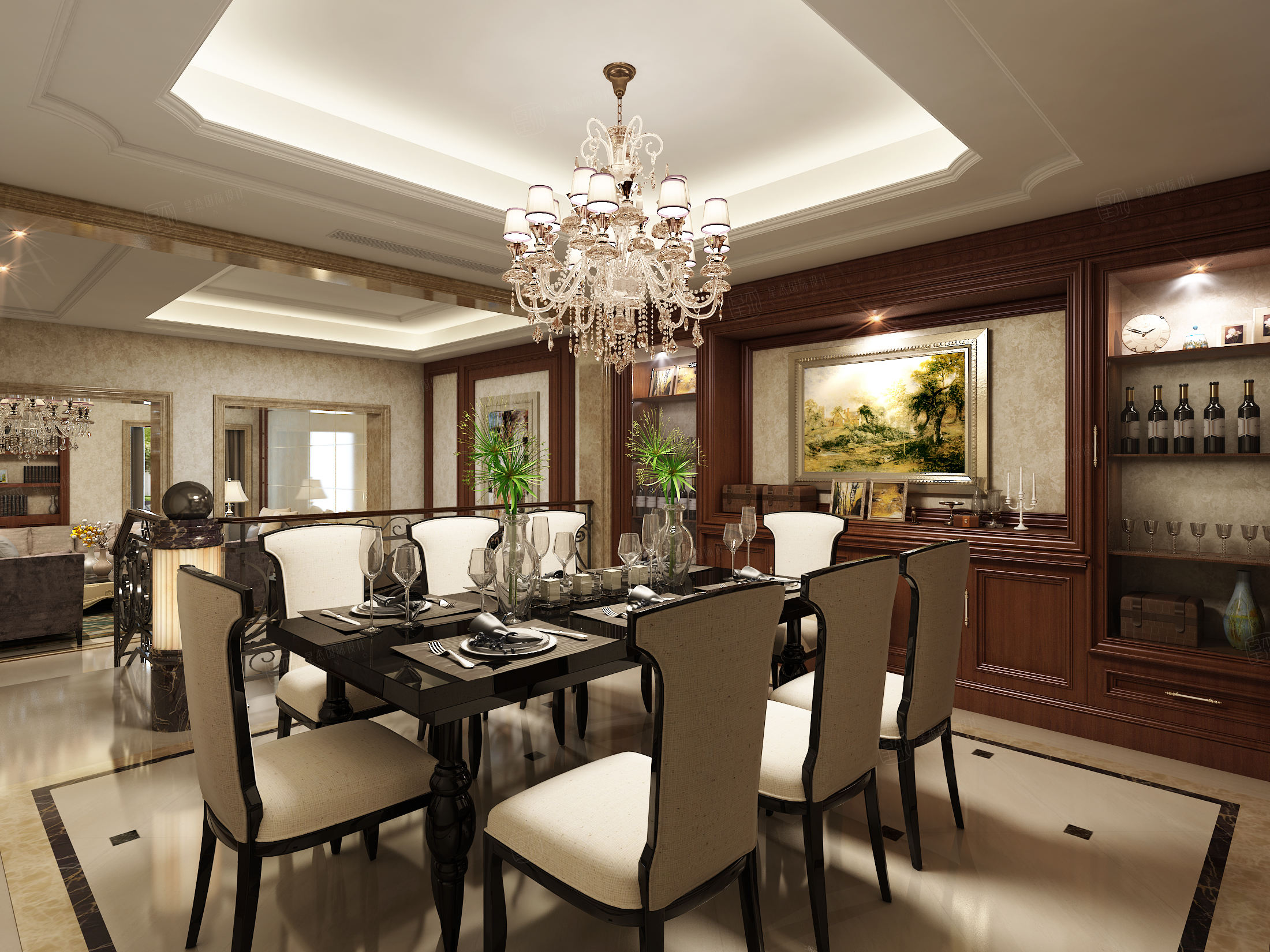 古典家裝效果圖_廈門古建裝修公司_廈門新古典家裝價格一覽表