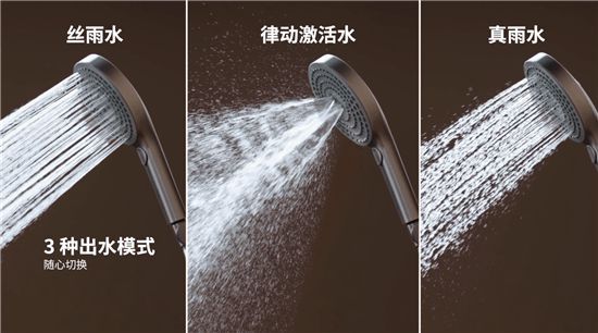 ANNWA 安華零冷水按摩花灑P8 Pro Max，一鍵清空“班味”束縛