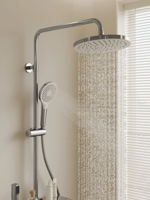 情緒價(jià)值MAX！安華T1系列明桿淋浴花灑讓你尋回淋浴舒適