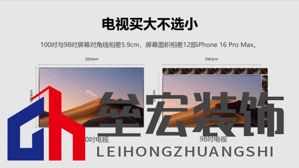 100吋VS98吋為何首選100吋?揭秘“2吋”背后的電視選購?qiáng)W秘