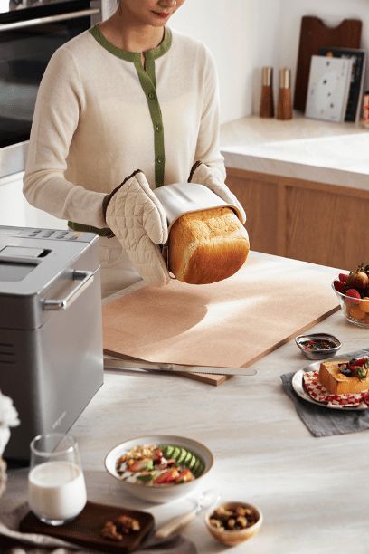 遠離面包防腐劑，用東菱升級款全自動面包機零經(jīng)驗做出健康好面包